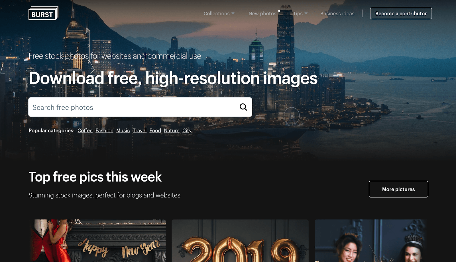 Burst: Free High Resolution Stock Images